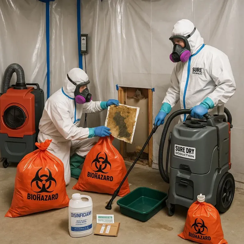 Contaminated Water Handling Protocols process in Pardeeville, WI