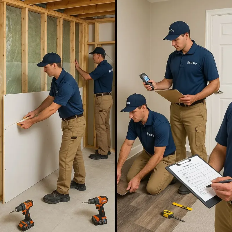 Repairs and Reconstruction process in Pardeeville, WI